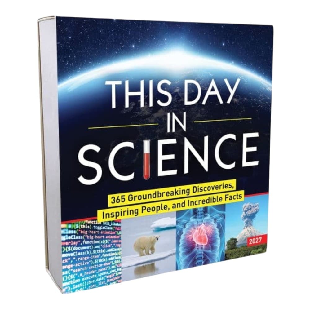 image This Day in Science 2027 Desk Calendar Main Product Image