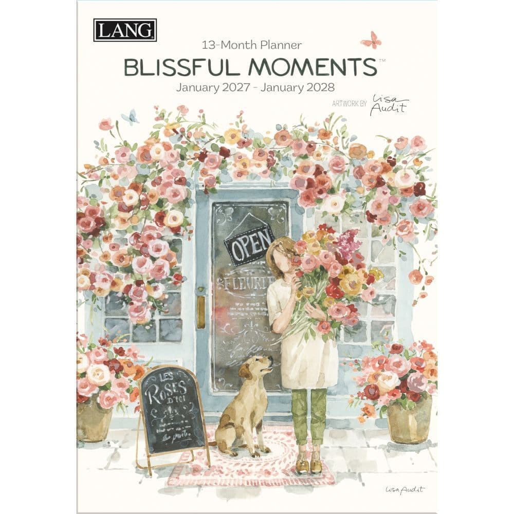 Blissful Moments 2027 Monthly Planner by Lisa Audit Main Product Image