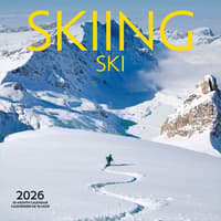 image Skiing 2026 Wall Calendar Main Product Image