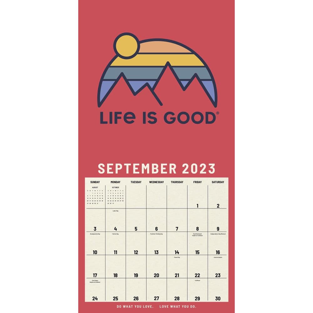 Life is Good 2023 Wall Calendar - Calendars.com