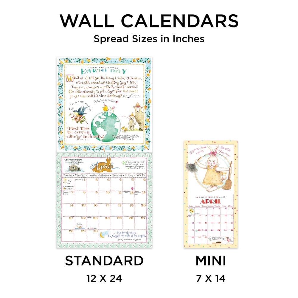 Susan Branch Heart of the Home 2024 Wall Calendar