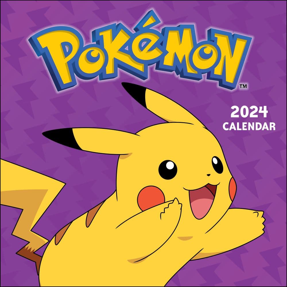 Pokemon 2024 Wall Calendar Main Product Image width=&quot;1000&quot; height=&quot;1000&quot;