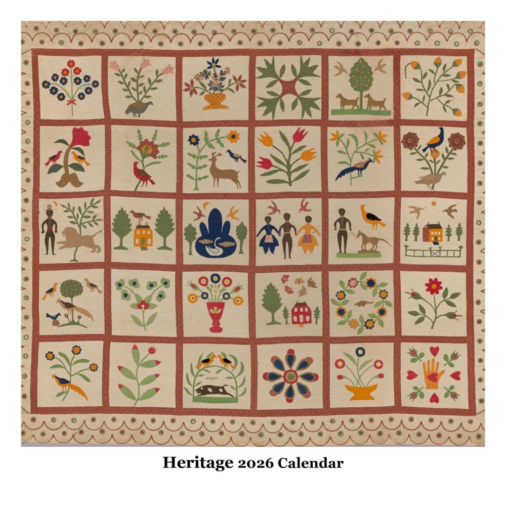 Heritage Square 2026 Wall Calendar Main Product Image