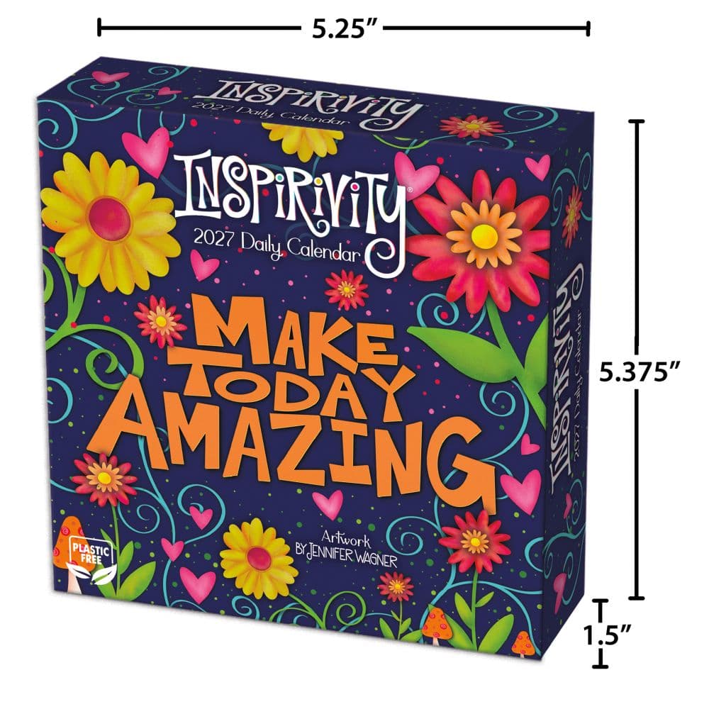 Inspirivity 2027 Desk Calendar by Jennifer Fifth Alternate Image