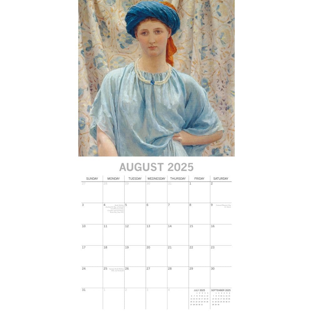 PreRaphaelites 2025 Wall Calendar