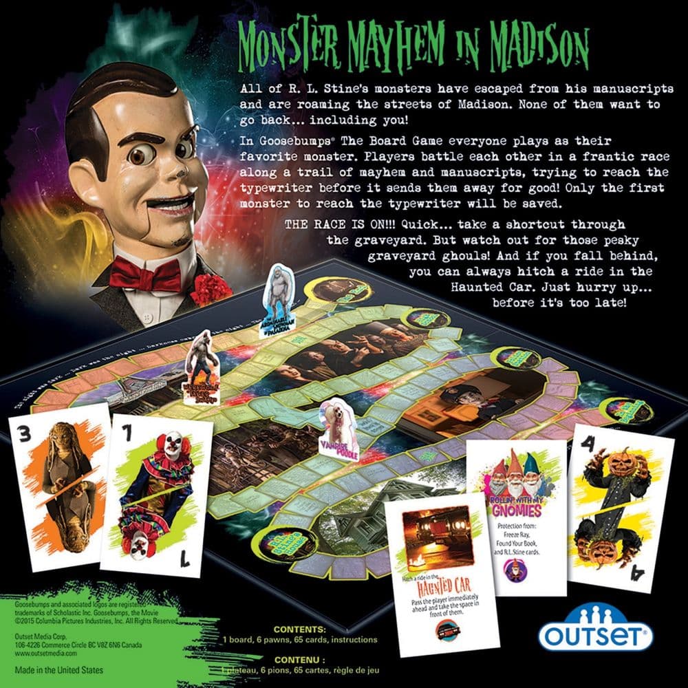 Goosebumps the Board Game First Alternate Image