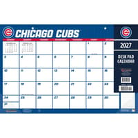 image MLB Chicago Cubs Small 2027 Desk Pad Main Product Image
