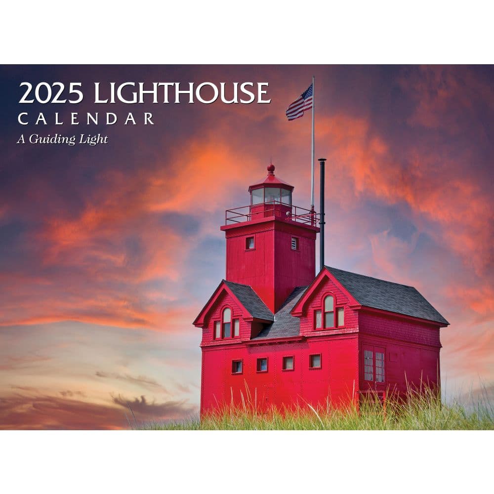 2025 Calendar Lighthouse Yearly