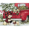 image Puppies and Presents by Susan Winget Assorted Christmas Cards Alt1