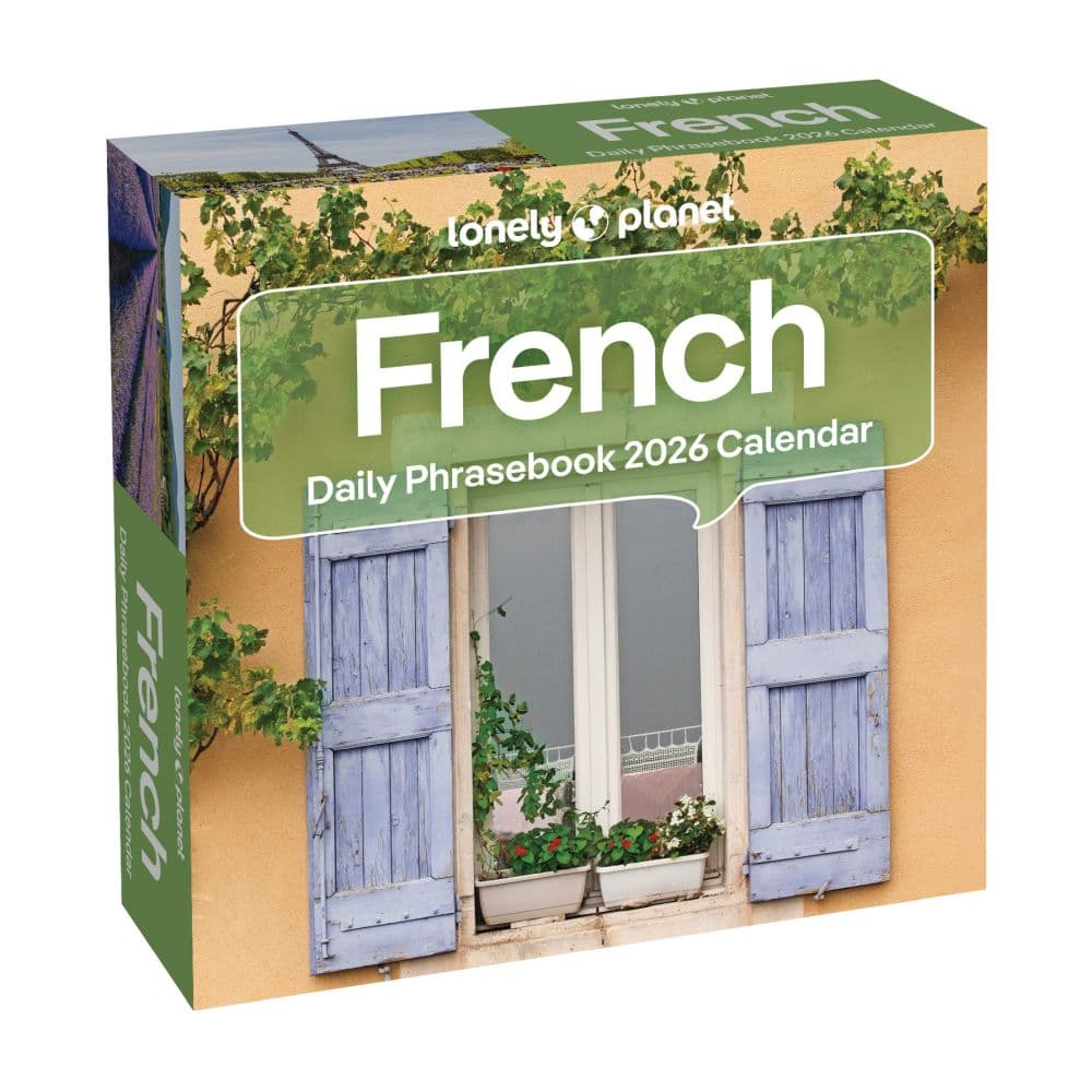 Lonely Planet French 2026 Desk Calendar Main Image