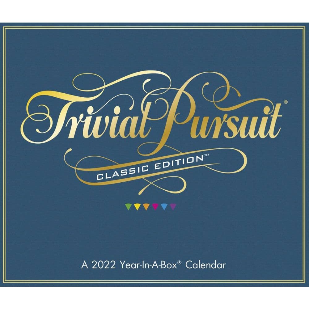 Trivial Pursuit 2022 Desk Calendar - Calendars.com