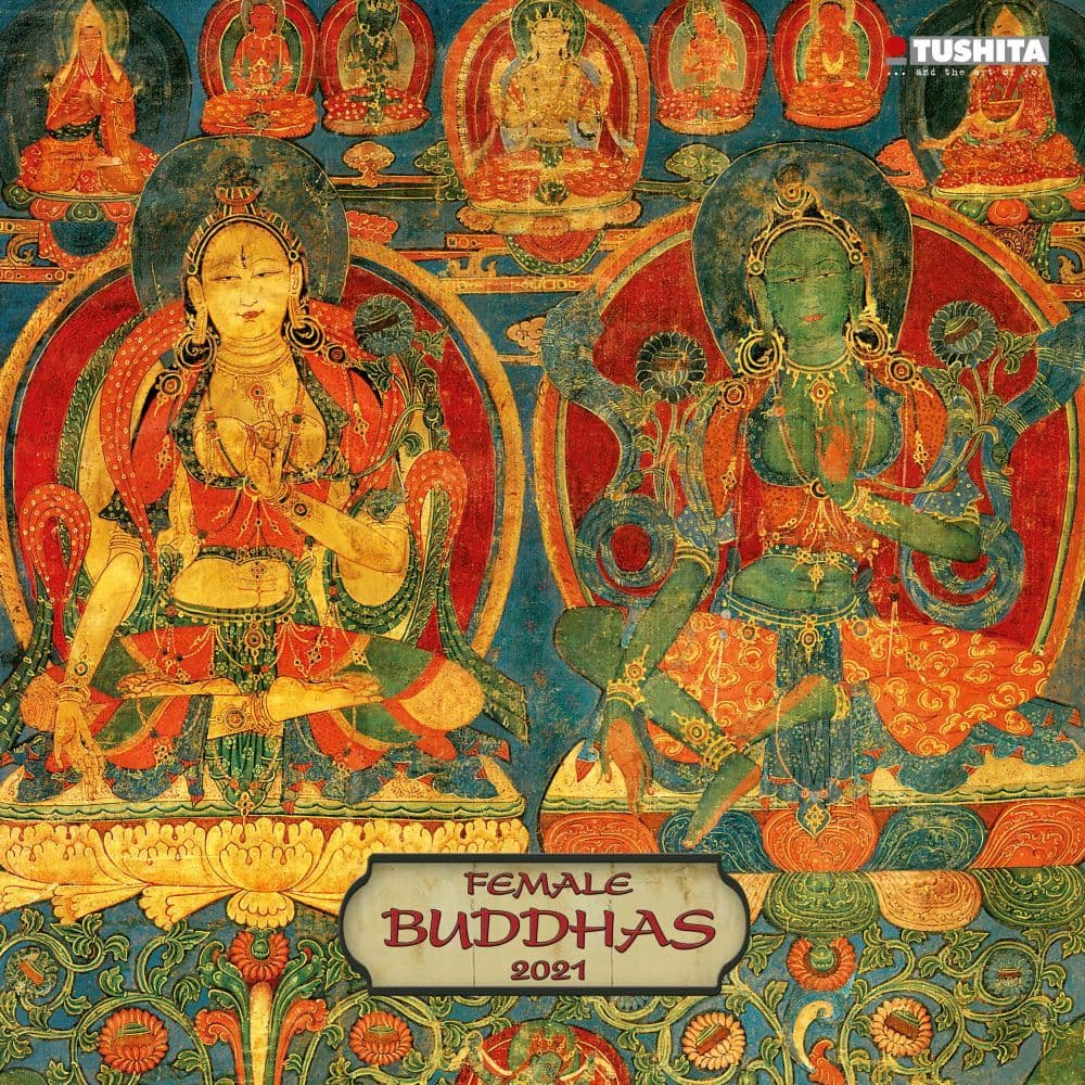 Female Buddha In Art Wall Calendar