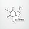 image Caffeine Molecule Sticker Main Image