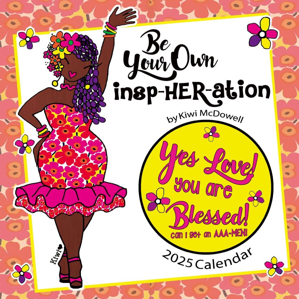 Be Your Own Inspiration 2025 Wall Calendar Main Product Image