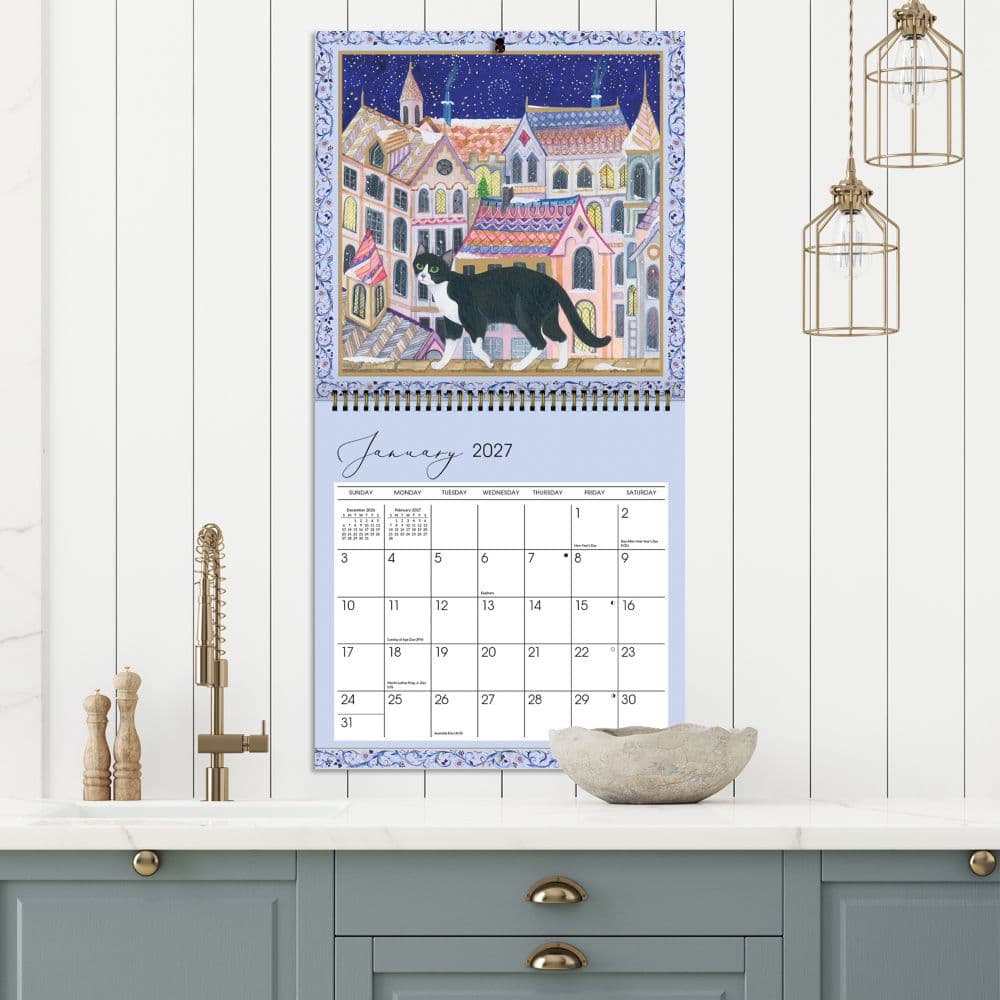 Loving Cats 2027 Spiral Wall Calendar Third Alternate Image
