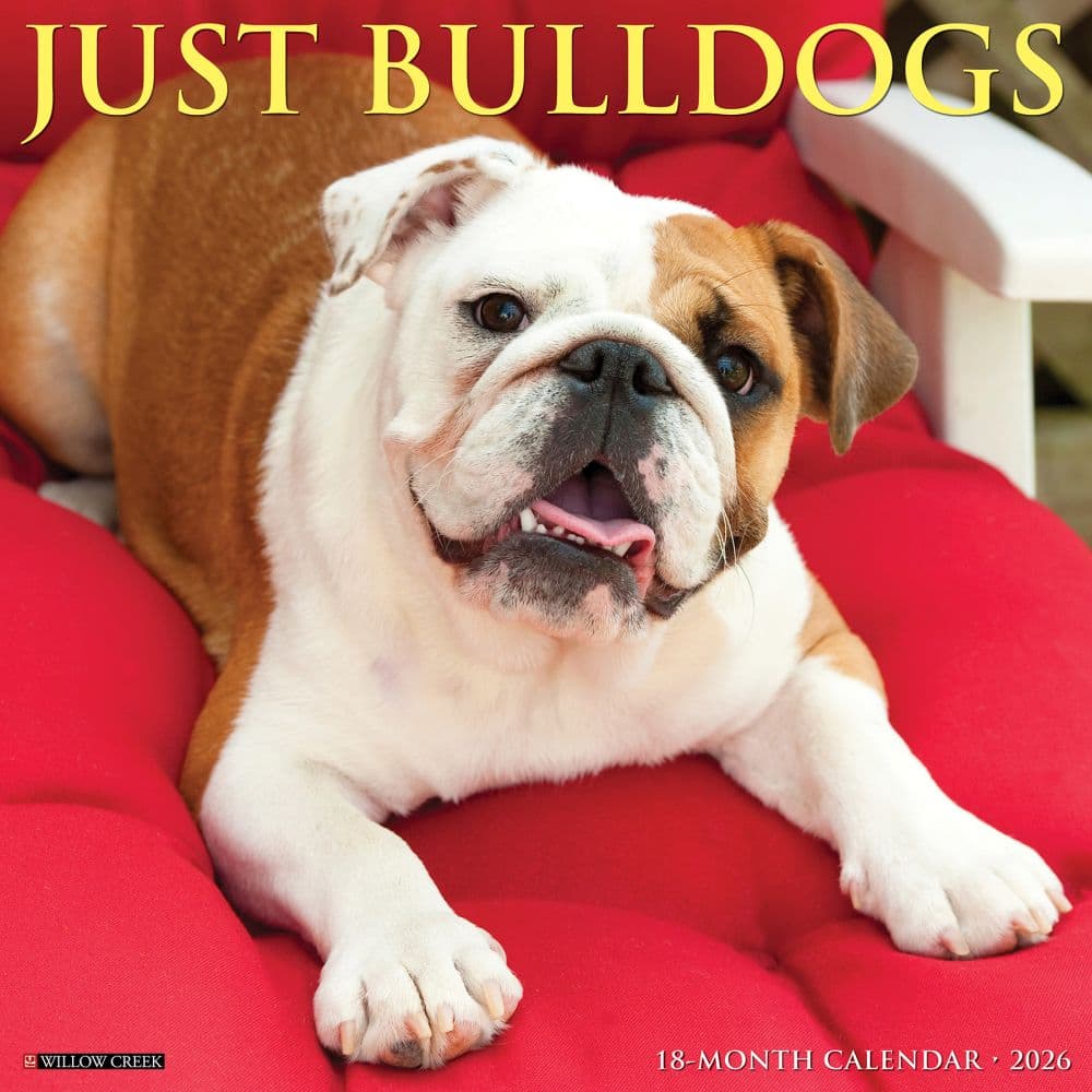 Just Bulldogs 2026 Wall Calendar Main Image