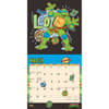 image TMNT Classic 2026 Mini Wall Calendar Second Alternate Image