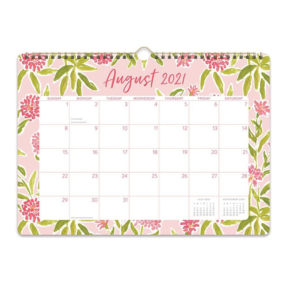 Blooming Terrace 2022 Deluxe Wall Calendar