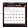 image NHL Chicago Blackhawks 2026 Easel Desk Calendar