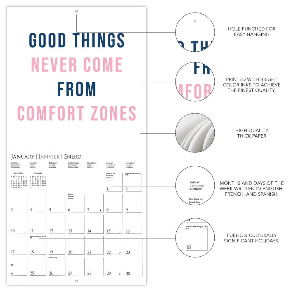 Girl Boss 2027 Wall Calendar Second Alternate Image