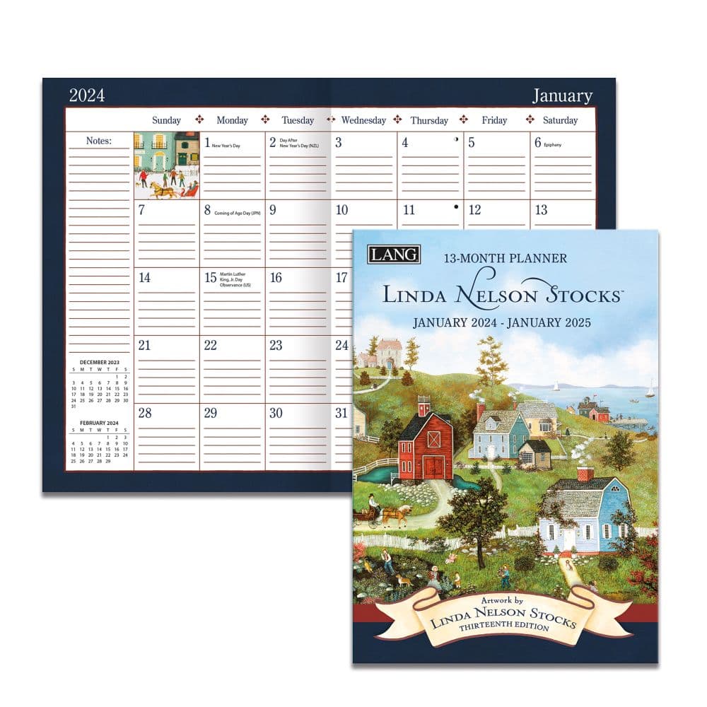 Linda Nelson Stocks Calendar 2025