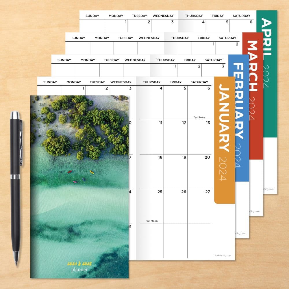 Lagoon View 2yr 2024 Pocket Planner Seventh Alternate Image width=&quot;1000&quot; height=&quot;1000&quot;