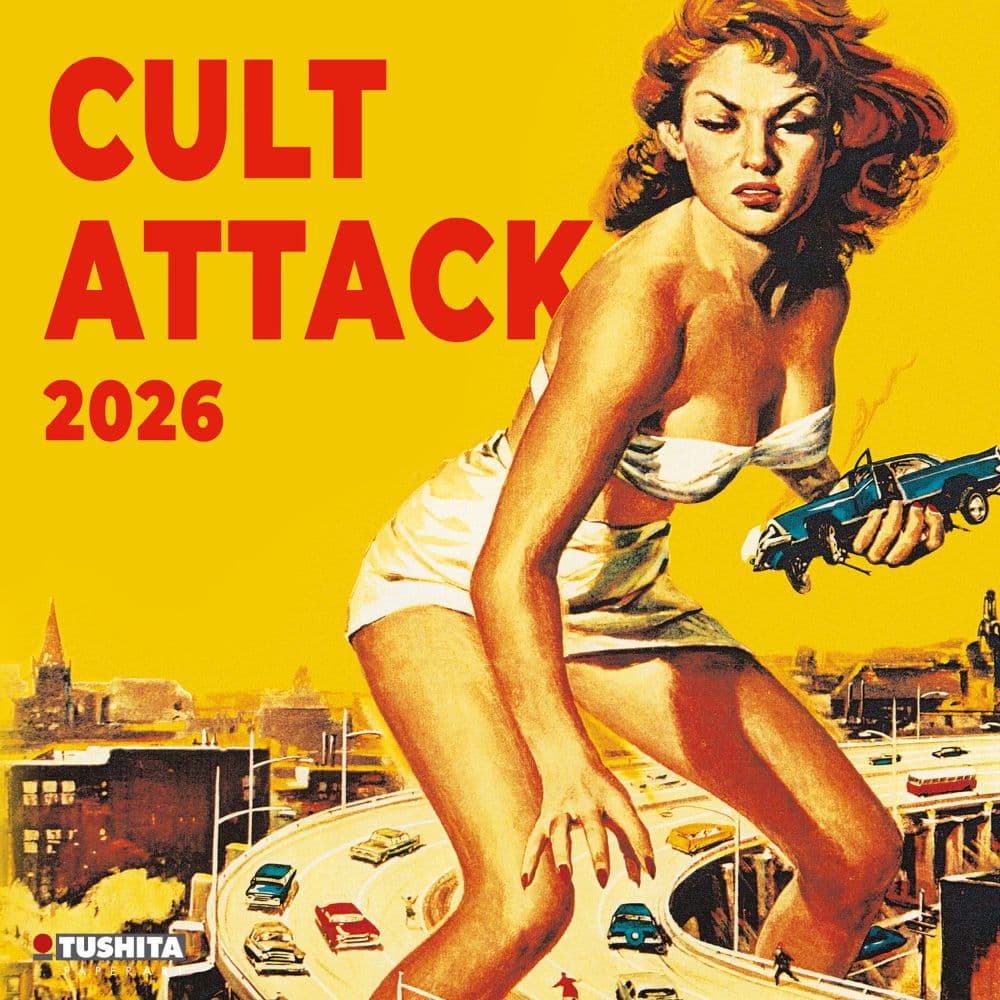 Cult Attack 2026 Wall Calendar Main Image