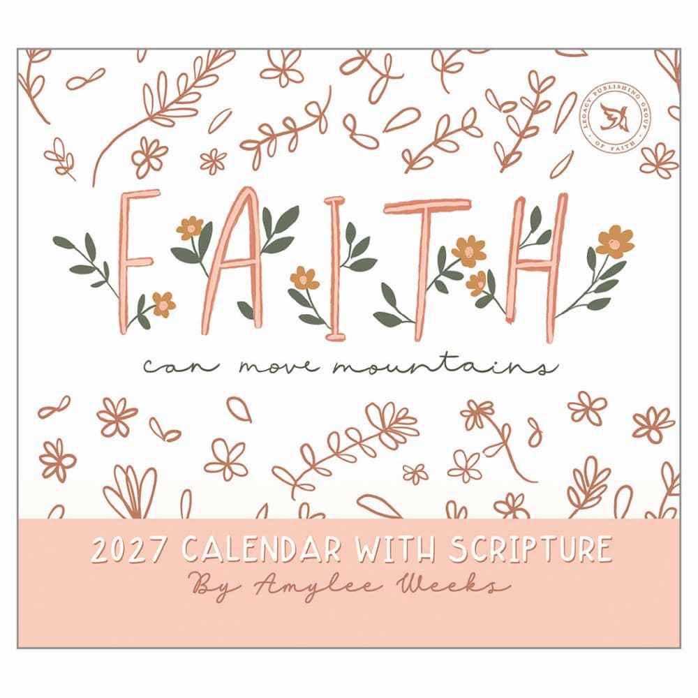 Faith Can Move Mountains 2027 Wall Calendar Main Product Image