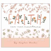 image Faith Can Move Mountains 2027 Wall Calendar Main Product Image
