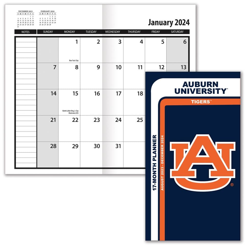Auburn Tigers Pocket 2024 Planner First Alternate Image width=&quot;1000&quot; height=&quot;1000&quot;