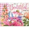 image Floral Bees Large Piece Puzzle Third Alternate Image