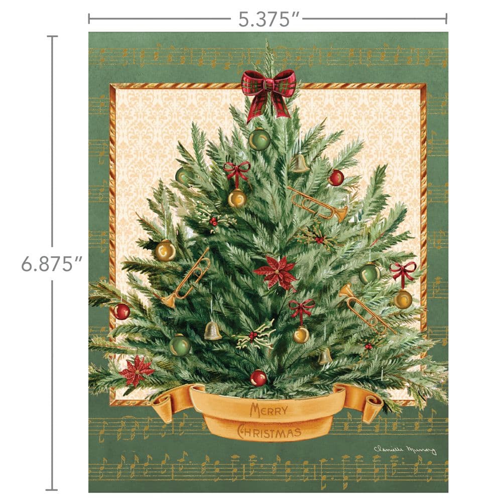 Classic Cheer Boxed Christmas Cards Eighth Alternate Image