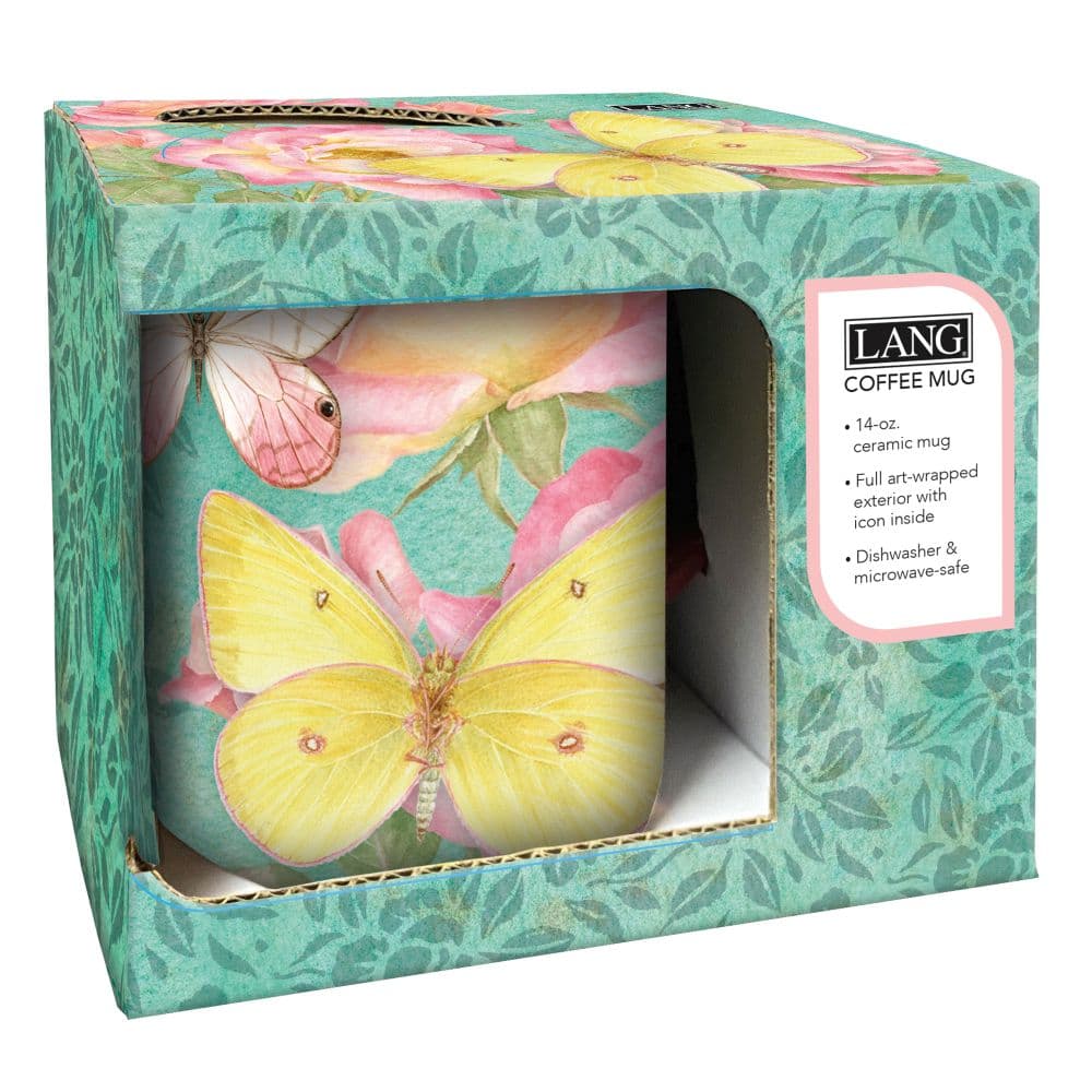 Brillant Butterflies Coffee Mug Fourth Alternate Image