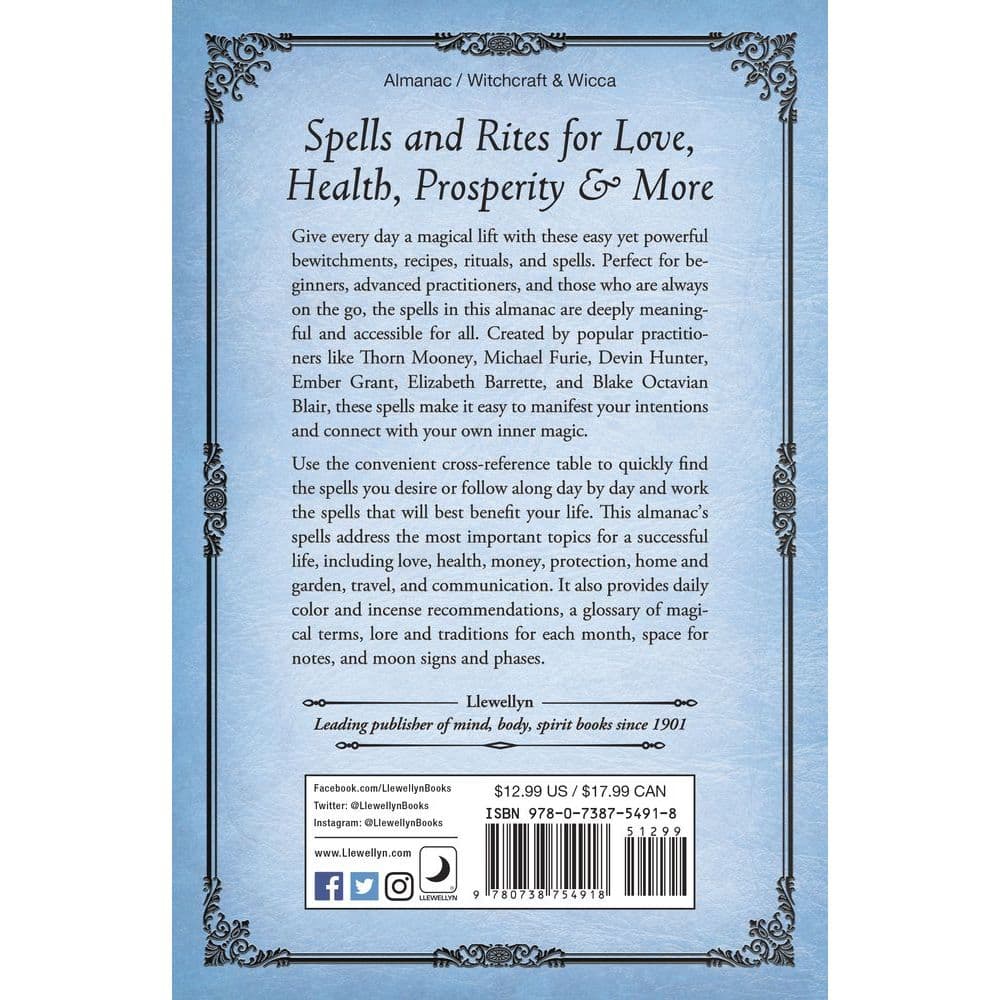 Witches Spell-A-Day Almanac Alternate Image 1