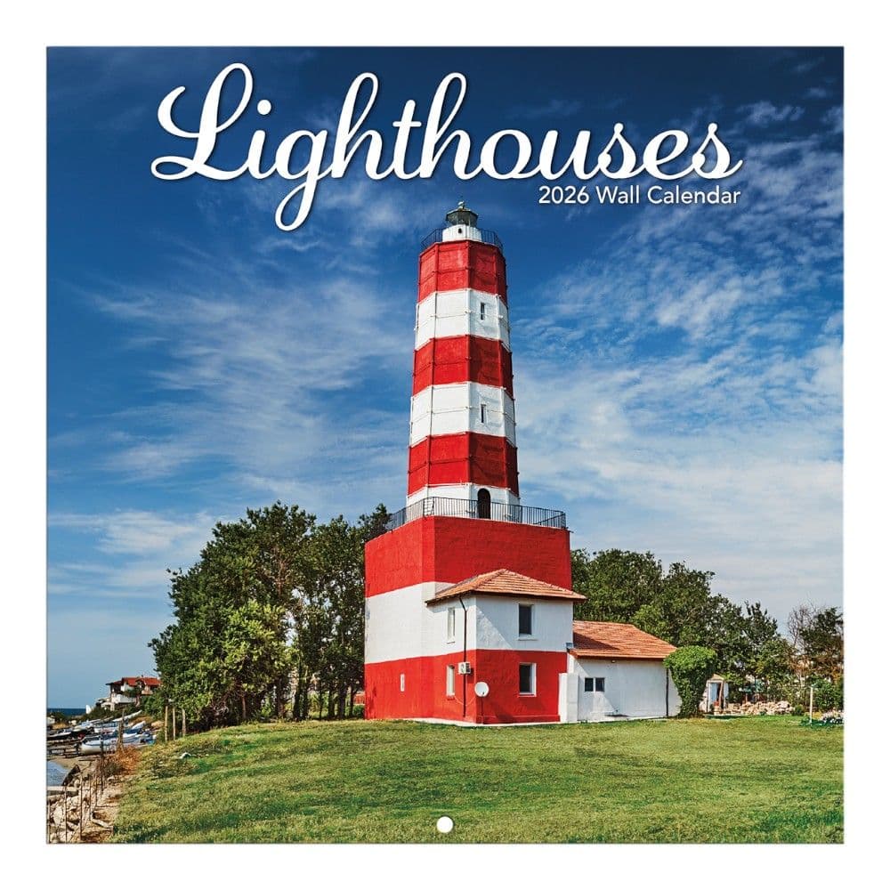 Lighthouses Photo 2026 Mini Wall Calendar_Main Image
