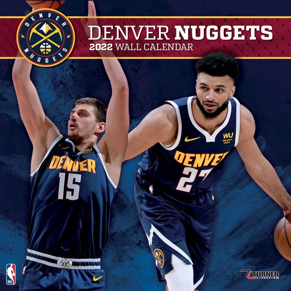 Denver Nuggets 2022 calendars