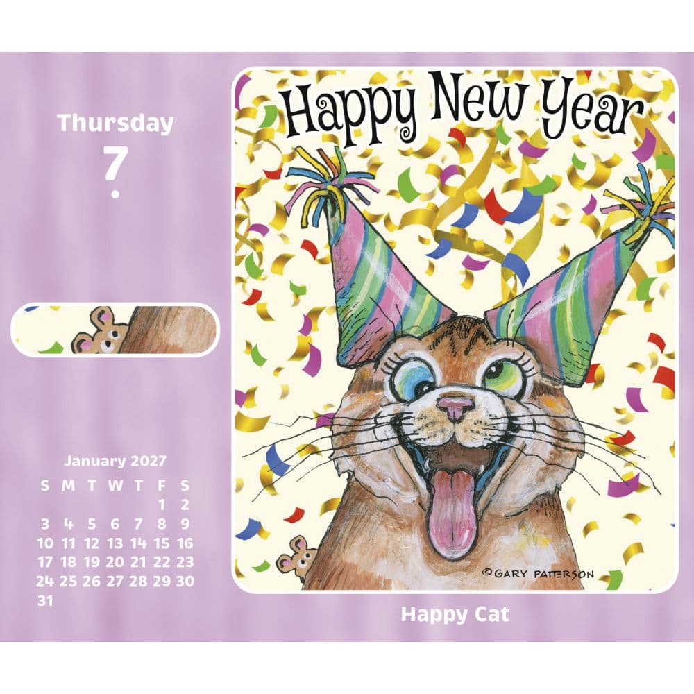 Gary Patterson A Smile a Day 2027 Desk Calendar Fifth Alternate Image