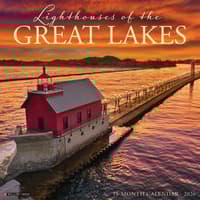 image Lighthouses of the Great Lakes 2026 Wall Calendar Main Image