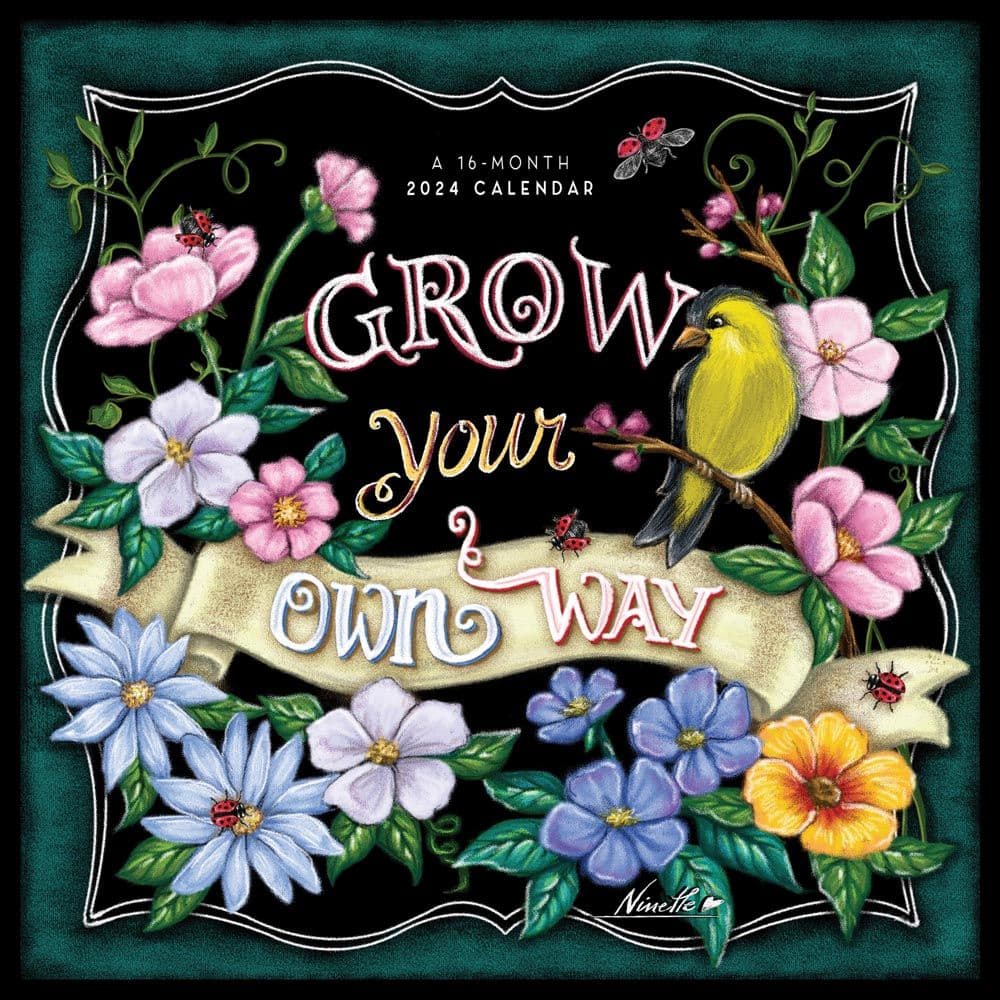 Grow Your Own Way 2024 Mini Wall Calendar Main Product Image width=&quot;1000&quot; height=&quot;1000&quot;