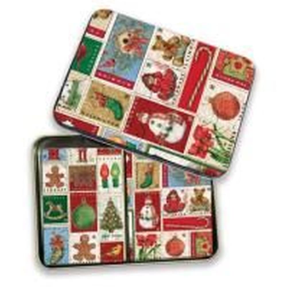 Christmas Past Tin Playing Cards by Tim Coffey