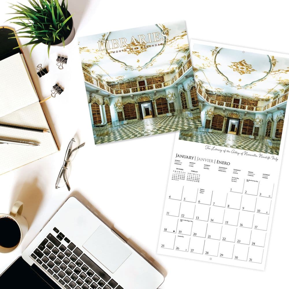 Libraries 2026 Wall Calendar Fourth Alternate Image