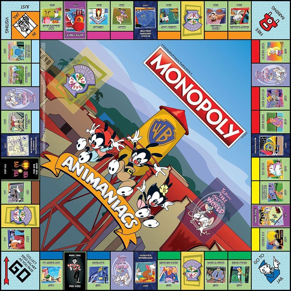 Animaniacs Monopoly Alternate Image 2