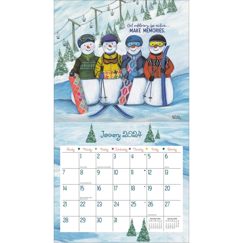 Favorite Things 2024 Wall Calendar