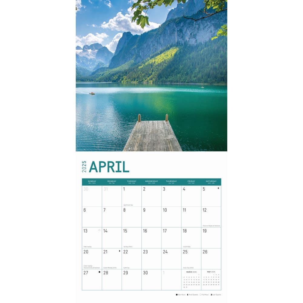 Austria 2025 Wall Calendar Second Alternate Image width="1000" height="1000"