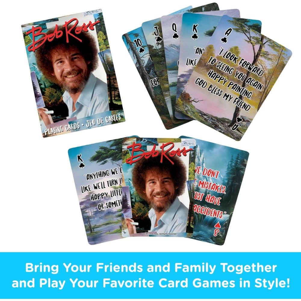 Bob Ross Quotes Playing Cards First Alternate Image