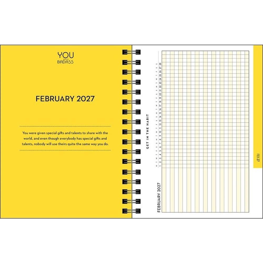 You Are a Badass 2027 Planner Fifth Alternate Image