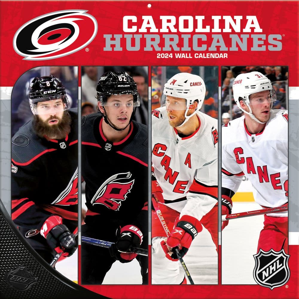 Carolina Hurricanes 2025 Wall Calendar