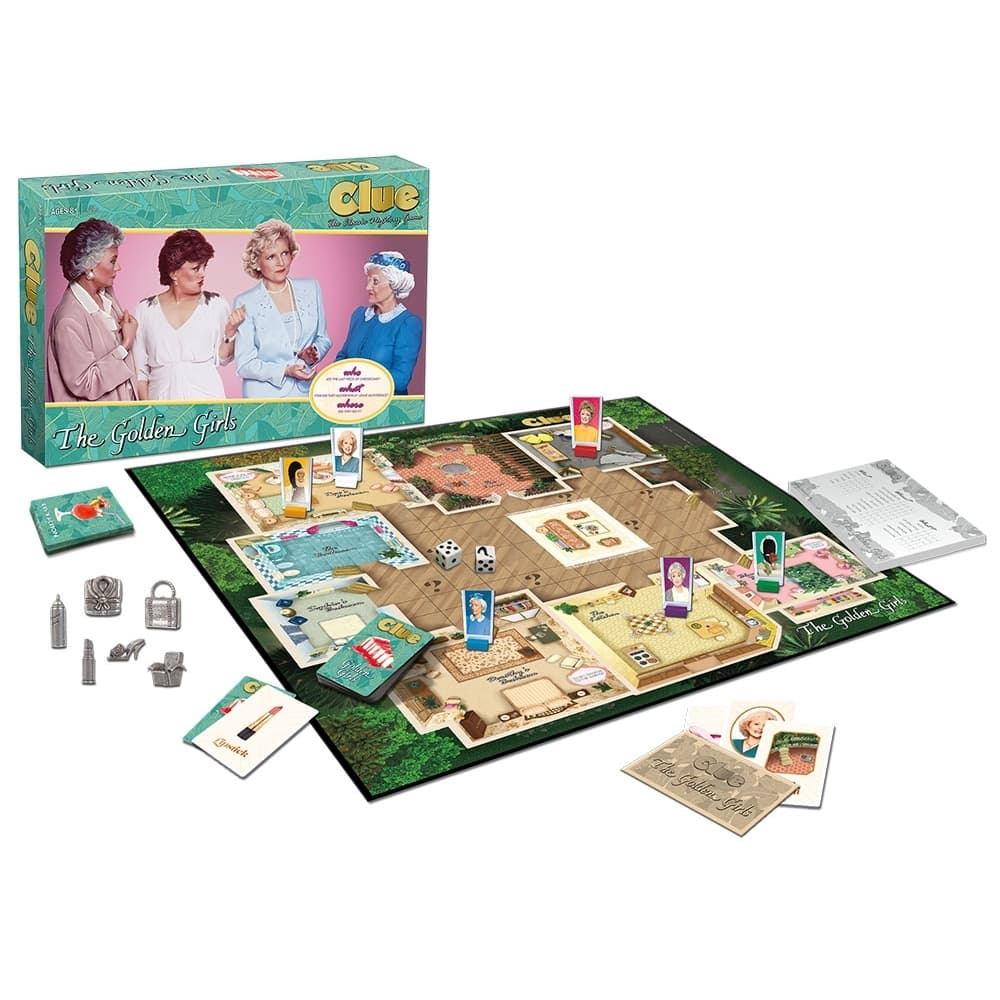 Golden Girls Clue Board Game Alternate Image 1