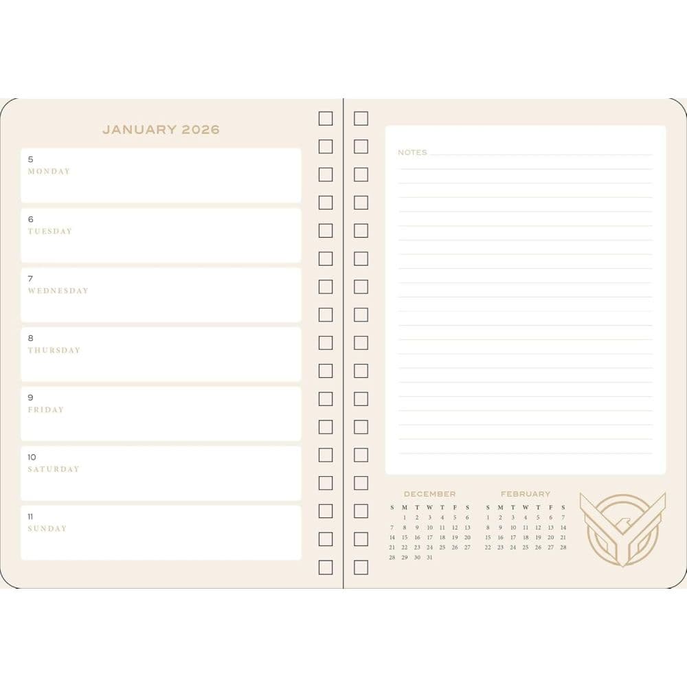 Dune 2026 Weekly Planner Eighth Alternate Image