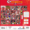 image NFL Kansas City Chiefs 2025 Mini Wall Calendar Sixth Alternate Image